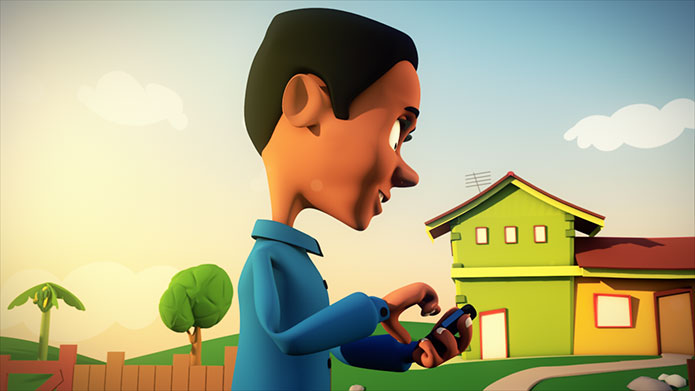 Animated Commercial created by the ADDMAYA